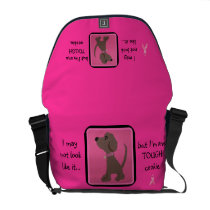 breast cancer awareness Rickshaw Messenger Bag