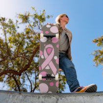 Breast Cancer Awareness Skateboard
