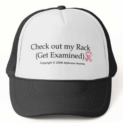 BREAST CANCER AWARENESS- UNI HAT by fonz52