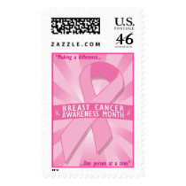 Breast Cancer Awarness Month postage by iceknyght Breast Cancer Awarness Month postage
