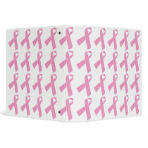 breast cancer awarness ribbons notebook binders