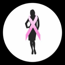 breast cancer awarness stickers