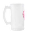 Breast Cancer Believe Pink Heart mugs by cancerapparel Breast Cancer Believe Pink Heart mugs