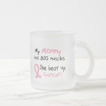 Breast Cancer BIG MUSCLES 1.1 Mommy Mug