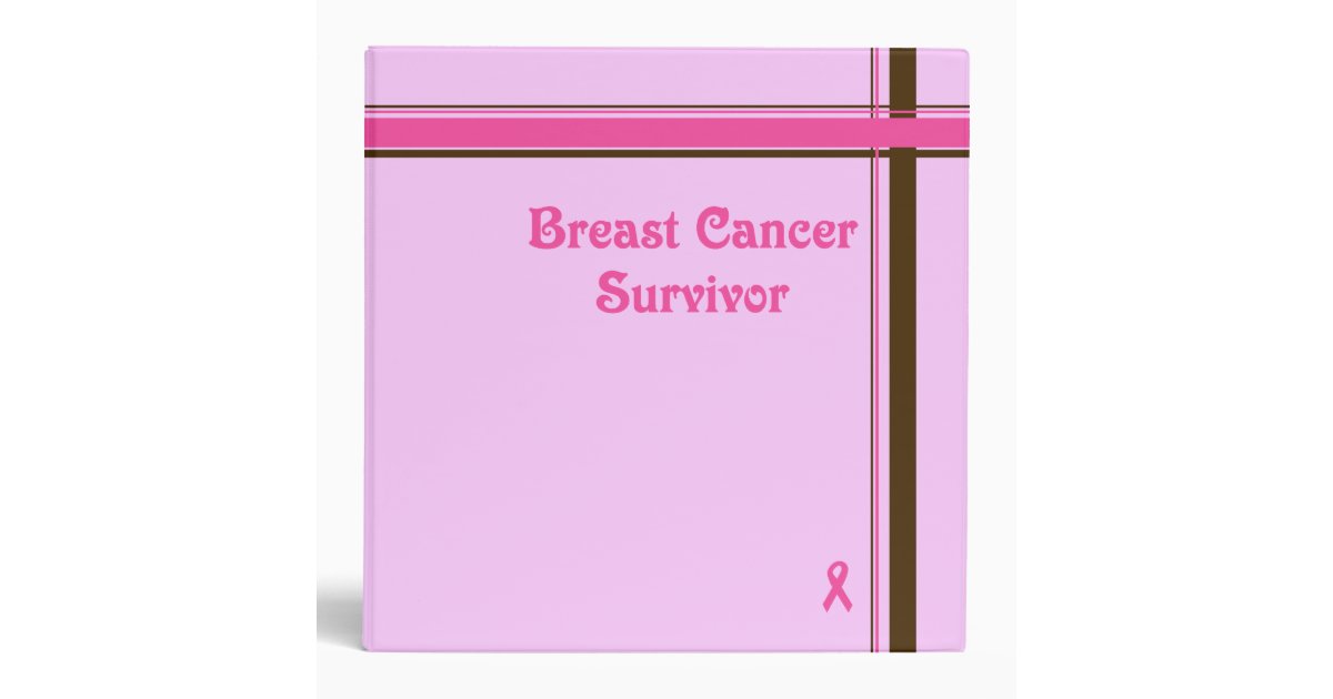 Breast Cancer Binder Zazzle