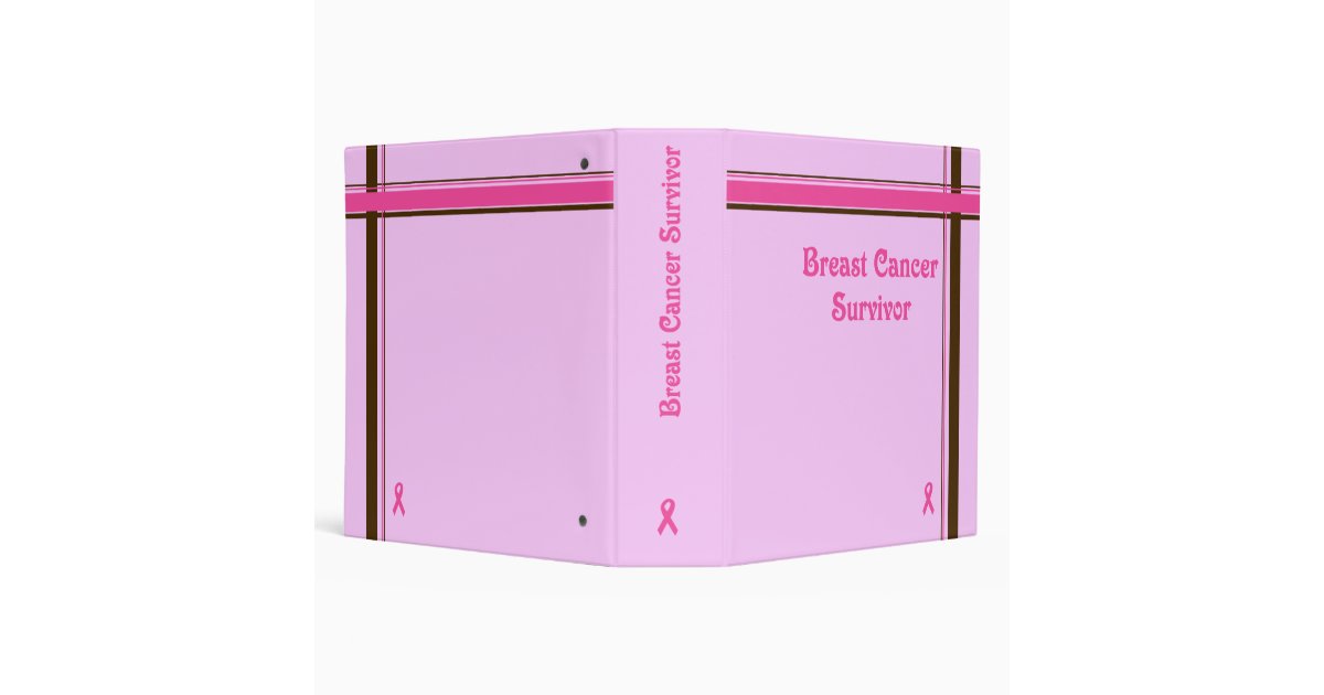 Breast Cancer Binder Zazzle