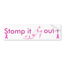 Breast Cancer bumper sticker bumper stickers