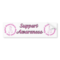 Breast Cancer Bumper Sticker bumper stickers