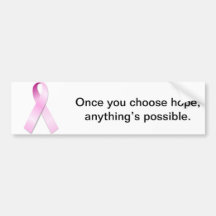 Breast Cancer Bumper Sticker