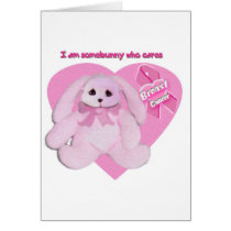 breast cancer bunnies card