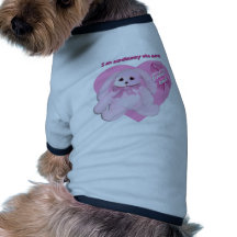 breast cancer bunnies dog clothing