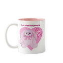 breast cancer bunny mugs