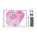 Breast Cancer Bunny Postage
