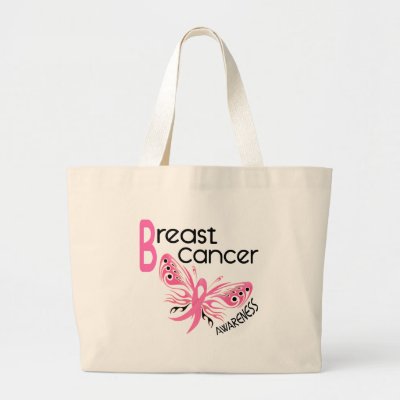 Breast Cancer BUTTERFLY 31 Bag by awarenessgifts tattoo breast designs