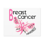 Breast Cancer BUTTERFLY 3.1 Post Card