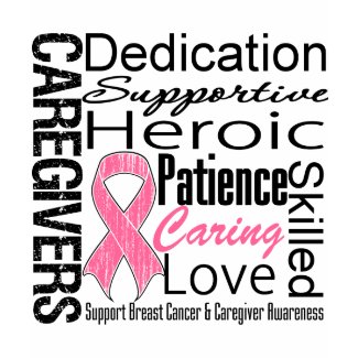 Breast Cancer Caregivers Collage shirt