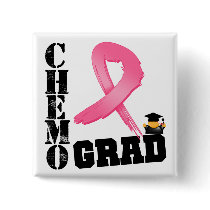 Breast Cancer Chemo Grad Pins