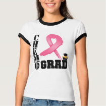 Breast Cancer Chemo Grad t-shirts