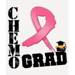 Breast Cancer Chemo Grad t-shirts