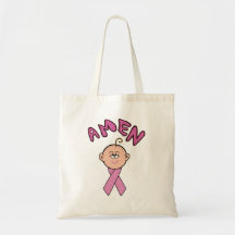 Breast Cancer Chemo Lady Tote Tote Bag