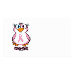 Breast Cancer Chick Business Cards