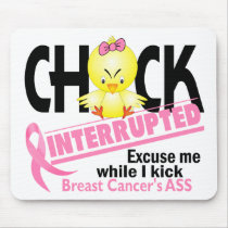Breast Cancer Chick Interrupted 2 mousepads