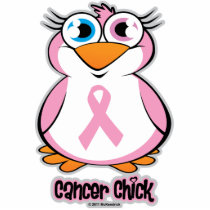 Breast Cancer Chick Photo Cutout