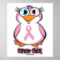 Breast Cancer Chick Poster