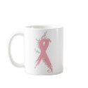 Breast Cancer Courage Faith &Hope Coffee Mug 11oz 