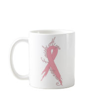 Breast Cancer Courage Faith &Hope Coffee Mug 11oz 