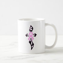 Breast Cancer Cross mugs