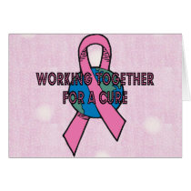 Breast Cancer Cure Greeting Card