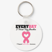 Breast Cancer Every Day I Miss My Grandma keychains by shopforawareness Breast Cancer Every Day I Miss My Grandma keychains
