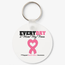 Breast Cancer Every Day I Miss My Nana keychains by shopforawareness Breast Cancer Every Day I Miss My Nana keychains