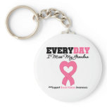 Breast Cancer-Everyday I Miss My Grandma Key Chains