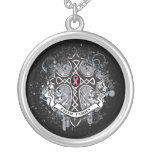 Breast Cancer - Faith Family Prayer Cross necklaces