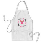 Breast Cancer Faith Hope Love Cross aprons