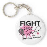 Breast Cancer Fight Like A Girl 11.3 Keychains