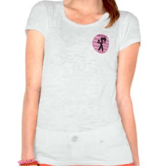Breast Cancer Fight Like A Girl Collage shirt