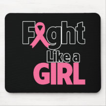 Breast Cancer Fight Like a Girl Mouse Pad