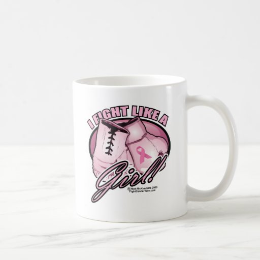 Breast Cancer Fight Like a Girl Mug
