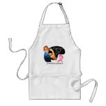 Breast Cancer Fight Like a Girl Rosie The Riveter Aprons
