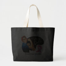Breast Cancer Fight Like a Girl Rosie The Riveter Canvas Bag