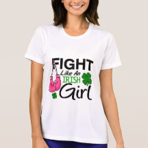 Breast Cancer Fight Like An Irish Girl 1 T Shirts