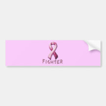 Breast Cancer Fighter Bumper Stickers