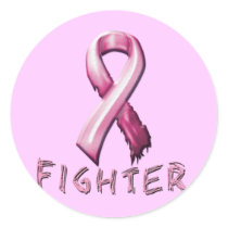 Breast Cancer Fighter stickers