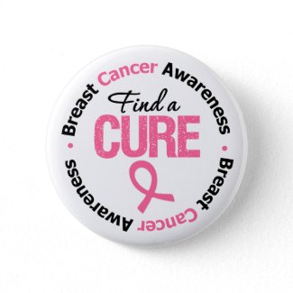 Breast Cancer Find A Cure button