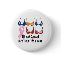 Breast Cancer: Find / Fund a Cure. buttons