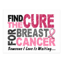 BREAST CANCER Find The Cure 1 Postcards
