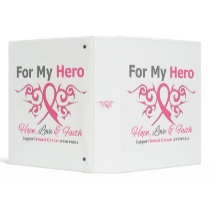 Breast Cancer For My Hero Binder